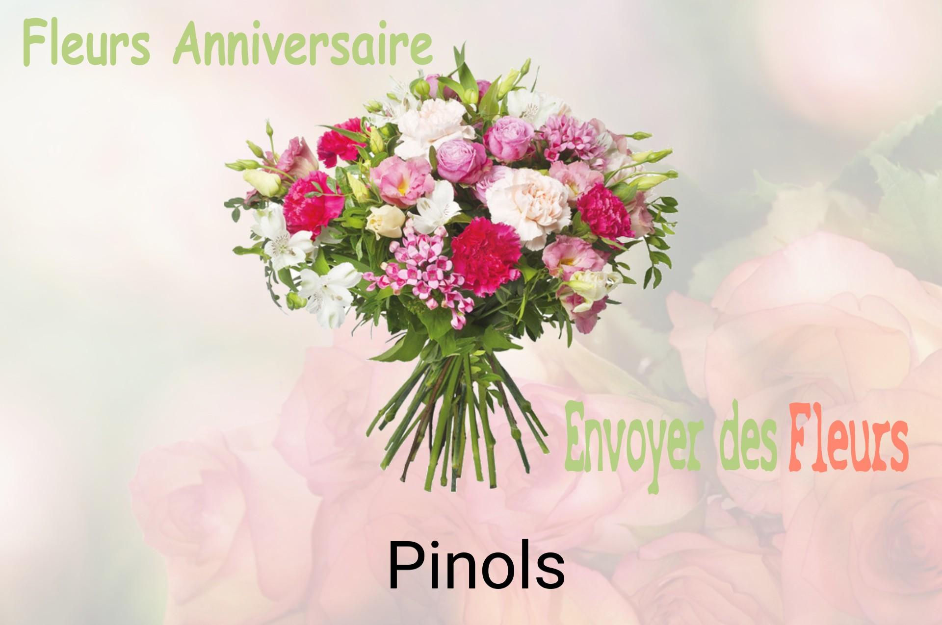 Bouquet de fleurs d’anniversaire livré à Pinols