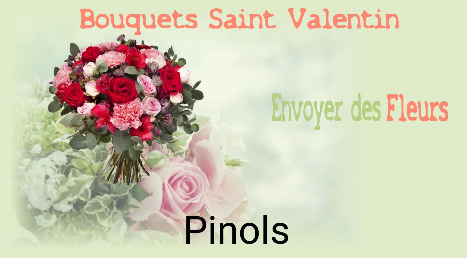 Roses de Saint-Valentin livrées à Pinols